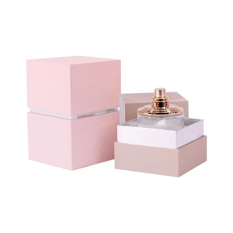 200PCS Custom Printed Packaging Boxes for Cosmetics, Candles, Perfumes, and Gifts with Personalized Logo, Wholesale Small Business Bulk Foldable Cardboard Boxes, Elegant Gift Packaging Solutions for Retail and Events - 图片 7