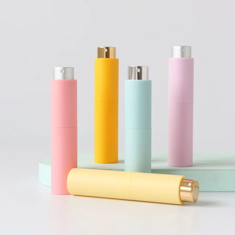 10ml Portable Refillable Perfume Atomizer – Mini Empty Spray Bottle for Travel, Compact Cosmetic Fragrance Dispenser, Leakproof Aluminum Tube Container for Essential Oils, Toner, and Makeup Mist 10ml Portable Refillable Perfume Atomizer – Mini Empty Spray Bottle for Travel, Compact Cosmetic Fragrance Dispenser, Leakproof Aluminum Tube Container for Essential Oils, Toner, and Makeup Mist 1