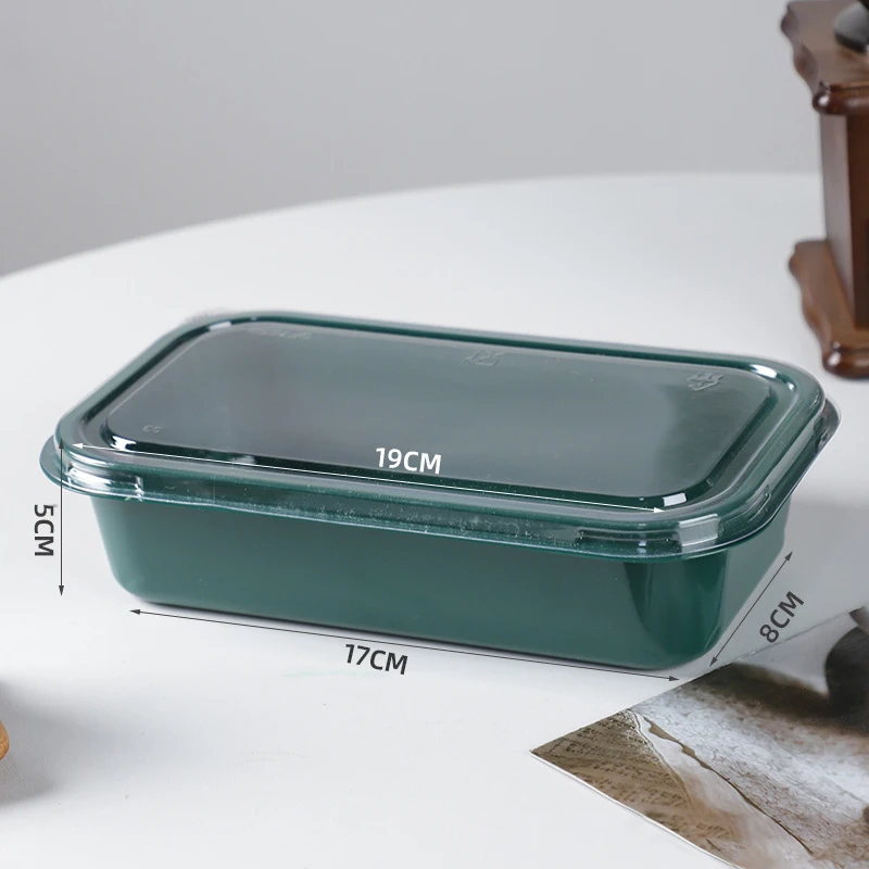 50pcs Clear Lid Roll Cake Boxes for Hot Dogs, Sandwiches, Desserts, Candy, Chocolate, Mousse – Plastic Takeout Containers for Parties, Weddings, Christmas, and Home Use - 图片 9