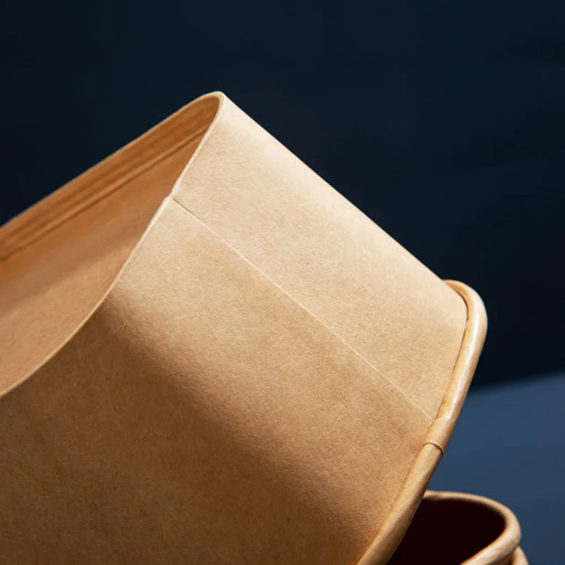 10Pcs Disposable Paper Lunch Boxes with Lids, Eco-Friendly Takeaway Containers, Kraft Food Storage Boxes for Fruit, Salad, Cake, Snacks, Meal Prep, Picnic, Party, Catering, Kitchen Accessories 6