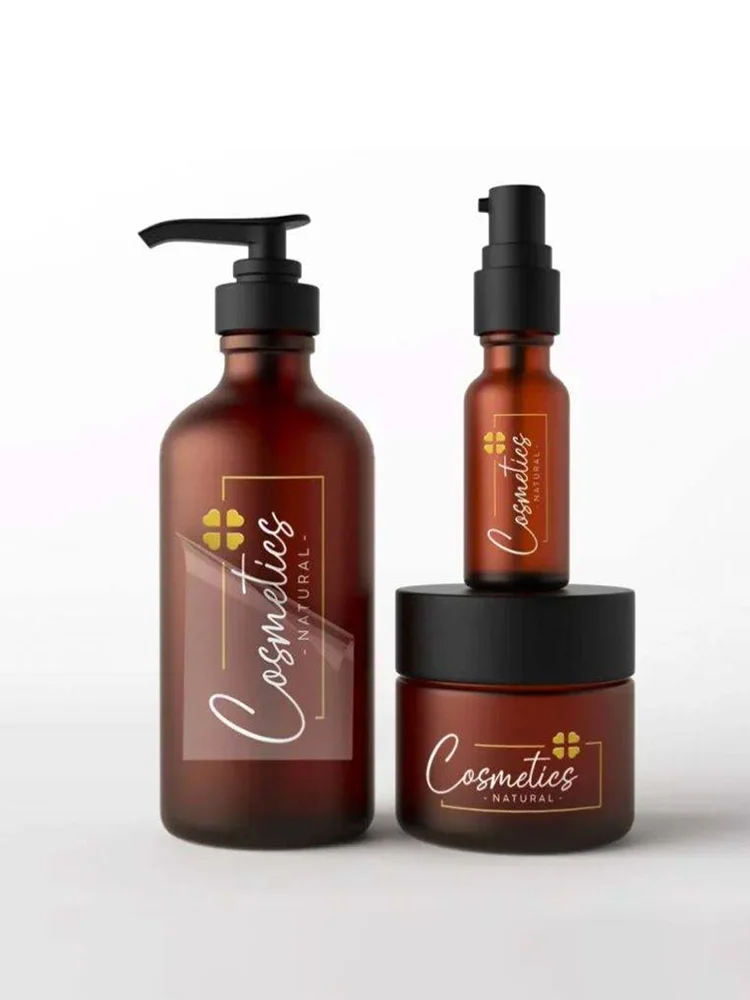 50-Pack Custom Logo Stickers for Perfume Bottles – Personalized Name Design UV Transfer Labels for Bottles, Gift Bags, and Packaging Boxes - 图片 4