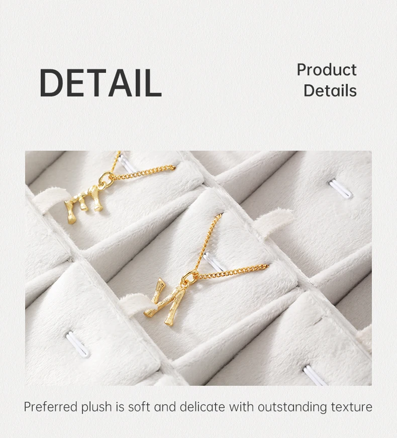 Velvet Ring Earring Bracelet Necklace Display Tray | Stackable Jewelry Organizer Drawer Tray | Elegant Velvet Jewelry Packaging Display Box for Shop Counter and Dressing Table Velvet Ring Earring Bracelet Necklace Display Tray | Stackable Jewelry Organizer Drawer Tray | Elegant Velvet Jewelry Packaging Display Box for Shop Counter and Dressing Table