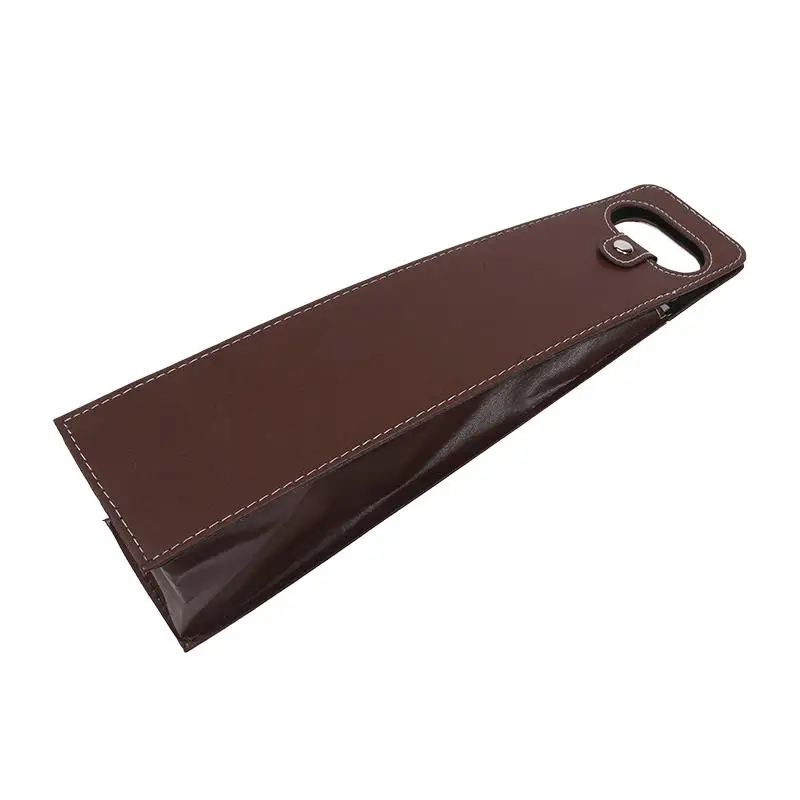 Luxury PU Leather Wine Bottle Gift Box – 2025 Hot Sale Universal Red Wine Packaging Bag for Single Glass Bottle, Elegant Leather Tote Carrier with Handle, Ideal for Gifting, Business & Celebrations - 图片 8