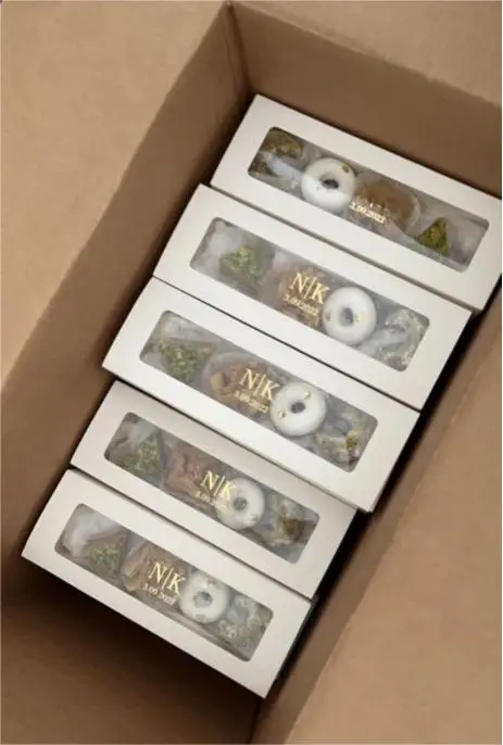 Kraft Paper Gift Boxes for Candles, Lipstick, Perfume, Cosmetics, Cake, Candy, DIY Biscuits, and Party Favors, Eco-Friendly Packaging for Weddings, Birthdays, and Events, Reusable Paper Containers, Factory Direct Supply 54