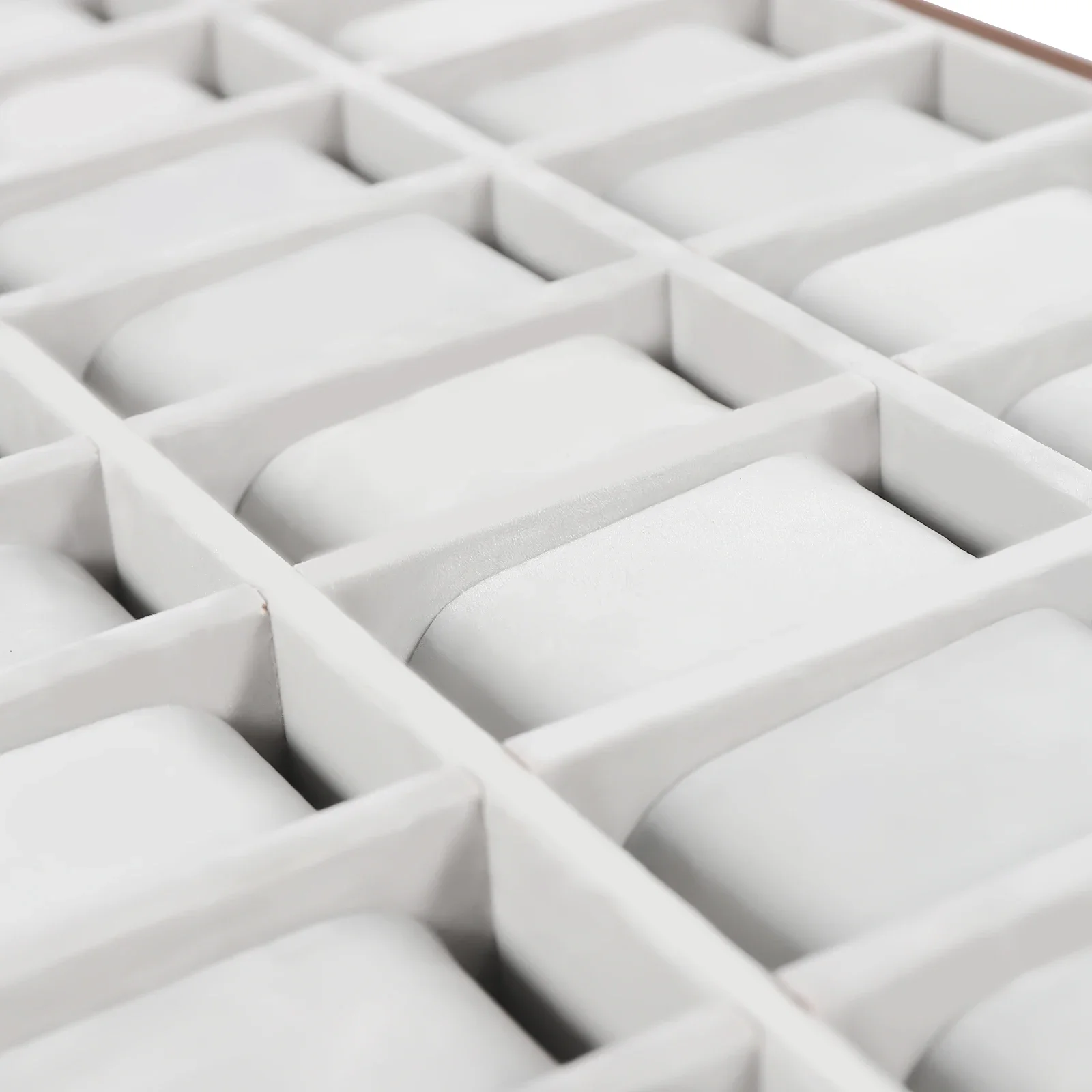 Luxury Wooden 30-Slot Watch Display Organizer Box with Soft Velveteen Pillows, Modern Large Jewelry and Timepiece Storage Case, Elegant Gift Presentation for Men and Women 5