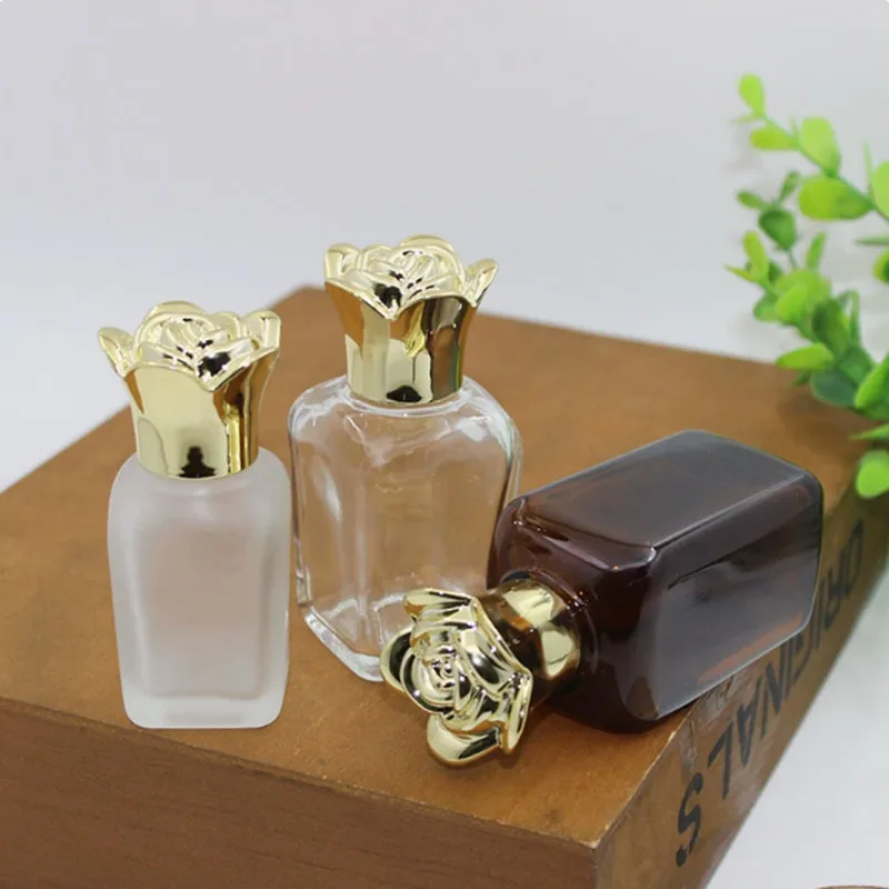 20pcs Square Glass Bottles with Inner Plug – Empty 10ml 20ml 30ml 50ml Refillable Containers for Perfume, Attar Oil, Essential Oils, Hydrosol, Toner, and DIY Cosmetic Packaging 4