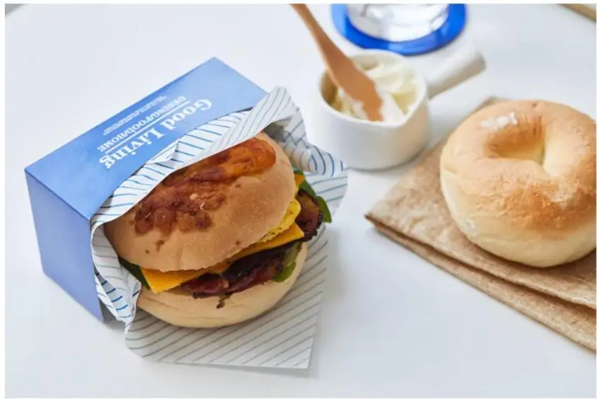 50pcs Sandwich Packaging Boxes, Hamburger, Toast & Bread Paper Trays, Disposable Food Wrapping Bags for Takeout, Party, Bakery, Restaurant, Breakfast, Lunch, Catering, Snack Packaging 4