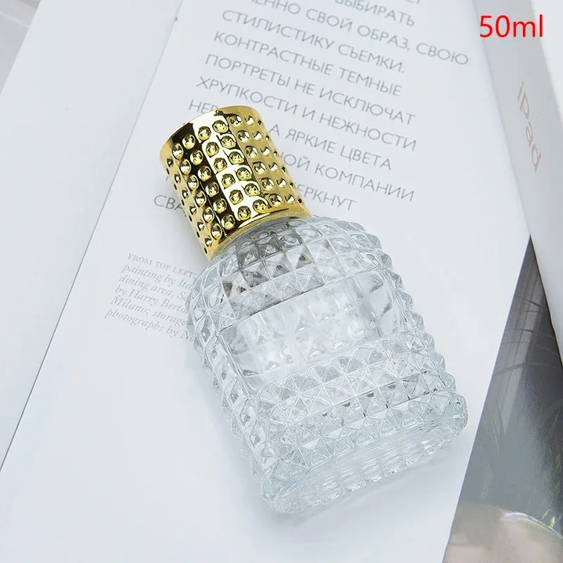 30ml 50ml Pineapple-Shaped Glass Perfume Bottle with Spray | Portable Refillable Atomizer Container for Travel, Essential Oil, Fragrance Storage, DIY Aromatherapy, Party, Wedding, Home Decor, 1 or 3 Pack - 图片 6