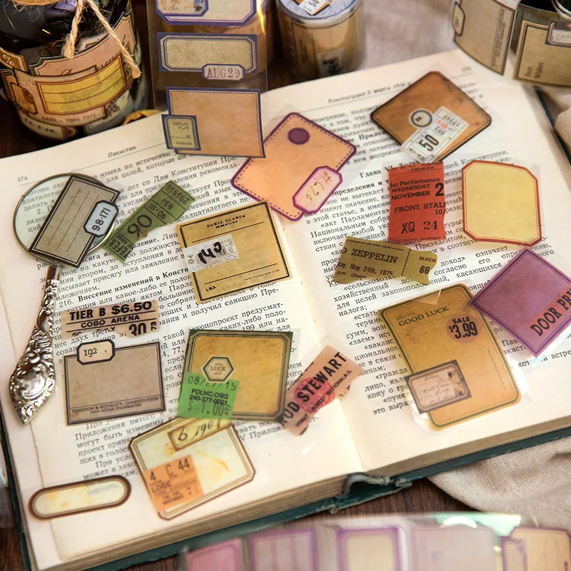 2m Decorative Washi Tape Roll for Scrapbooking, Stickers & Label Markers, Adhesive DIY Journal Tape for Diary Album & Crafts, Handmade Decorative Masking Tape for Junk Journal and Art Projects - 图片 3