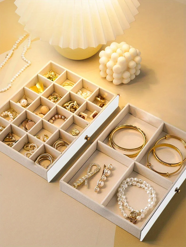 1PC Jewelry Storage Box | Necklace Earrings Organizer Case | Elegant Jewelry Gift Box Packaging | Ideal Choice for Wedding Birthday Valentine’s Day Gift Packaging Display 16