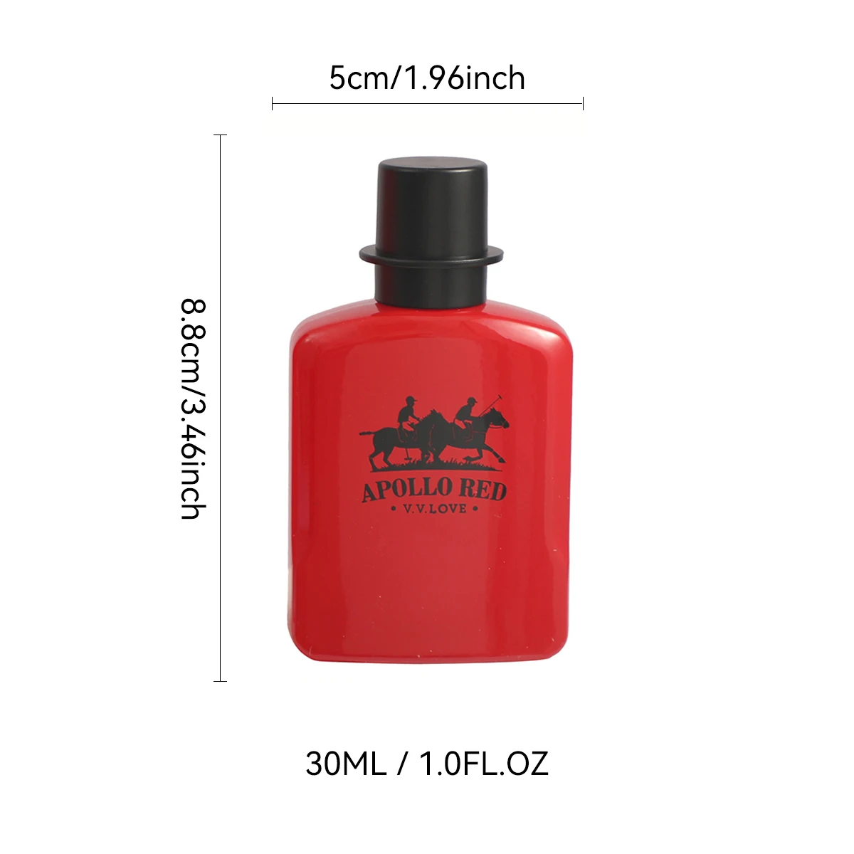 30ML Apollo Men's Perfume Bottle with Fine Mist Spray and Luxury Gift Box, Multiple Material Options Including Glass, Acrylic, PET or Metal, Long-Lasting Pheromone Cologne Inspired by Polo EDP for Retail, Gifting, and Factory Direct Orders - 图片 4