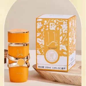 100ml Arab Style Glass Perfume Bottle with Luxury Gift Box, Empty Refillable Spray Container for Eau de Toilette, Eau de Parfum, Cologne, Essential Oils, Aromatherapy, Elegant Unisex Design for DIY Fragrance