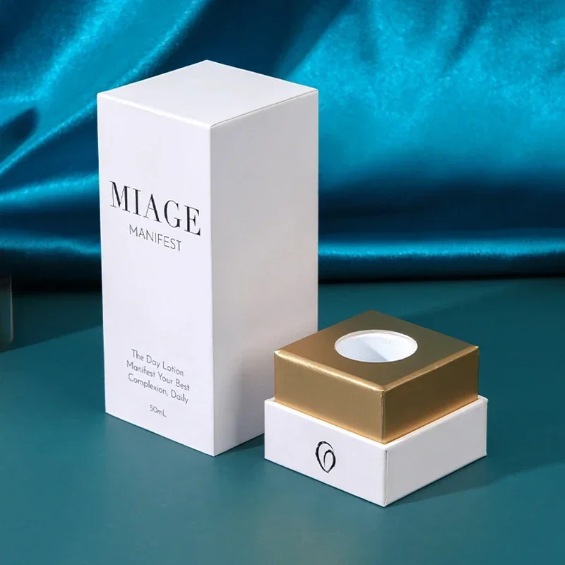 200PCS Custom Printed Packaging Boxes for Cosmetics, Candles, Perfumes, and Gifts with Personalized Logo, Wholesale Small Business Bulk Foldable Cardboard Boxes, Elegant Gift Packaging Solutions for Retail and Events - 图片 4