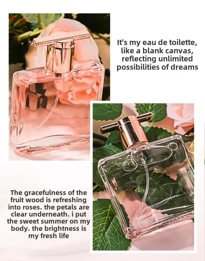 Elegant Empty Perfume Bottle with Gift Box – 100ml Refillable Container in Glass, PET or Acrylic, Stylish Alloy, ABS or Wooden Cap, Paperboard Box with Velvet or Satin Lining, Factory Direct Wholesale Packaging 2