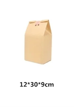 50 Pack Kraft Paper Bread Bags with Clear Window – Oil-Resistant Bakery Packaging Pouches for Toast, Breakfast, Cookies, and Party Food Supplies in Multiple Sizes - 图片 12