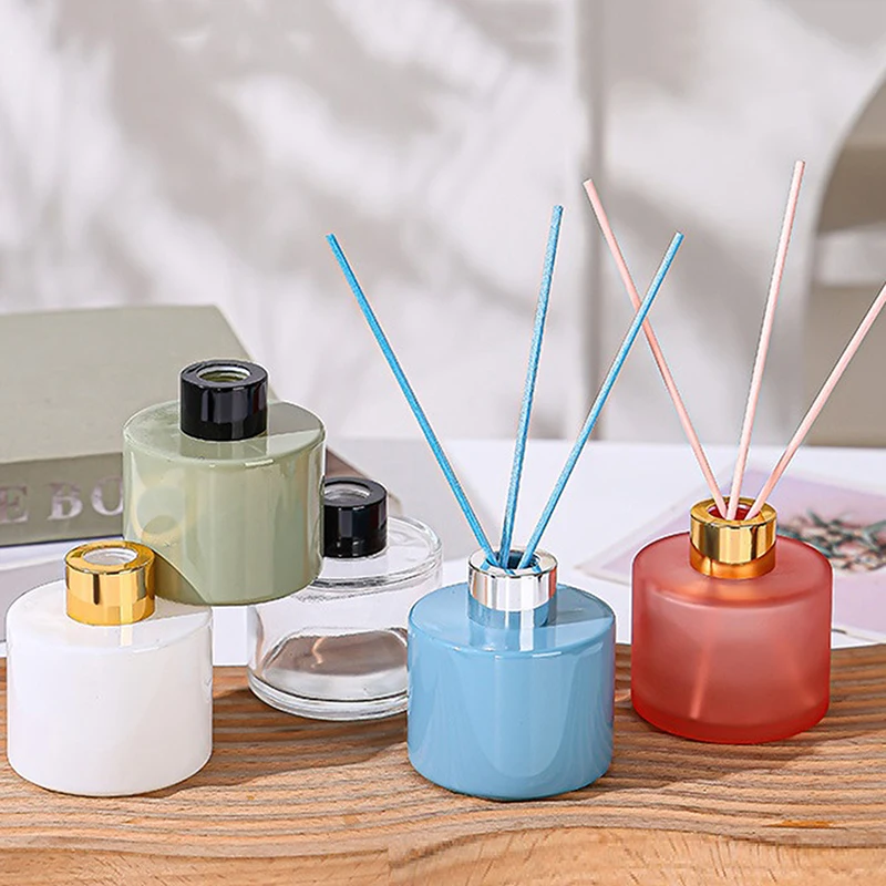 150ml Refillable Glass Diffuser and Perfume Bottles – Empty Fragrance Containers for Essential Oils, Aromatherapy, Home Decor, Stress Relief, Cosmetic Storage, Elegant and Reusable 3