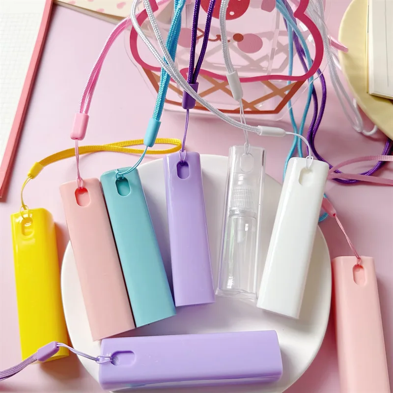 10ml Portable Fine Mist Spray Bottle Empty Refillable Mini Perfume Atomizer Alcohol Sanitizer Water Sprayer Container Leakproof Travel Size Plastic Glass Reusable Dispenser for Liquid Storage 9