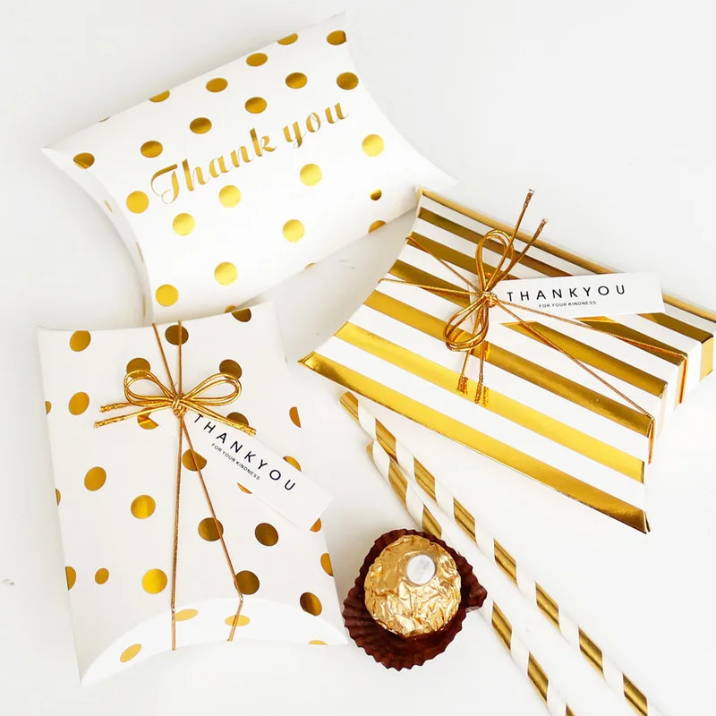 10PCS Large Kraft Pillow Gift Boxes with Jute String, Elegant Candy, Small Gift, or Party Favor Packaging for Christmas, Weddings, Birthdays, and Special Celebrations, Reusable and Stylish, Factory Direct Supply - 图片 3