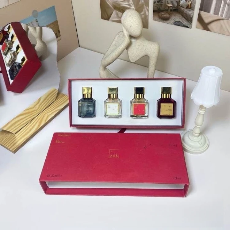 Luxury Perfume Bottle Gift Set with Elegant Box, Refillable Glass Atomizer Containers for Men & Women, Travel-Friendly Cosmetic Sub-Bottles, DIY Fragrance Storage, Floral Scent Parfum Packaging, Long-Lasting - 图片 6