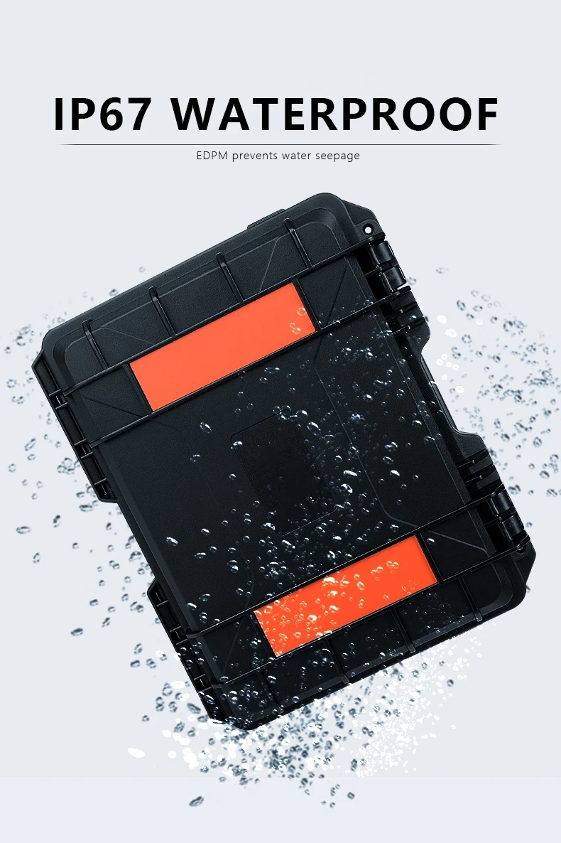 Waterproof Watch Storage Box for Men with Secure Anti-Drop Design, Portable Jewelry Display Case and Toolbox Organizer for Travel and Home, Protective Suitcase for Watches, Bracelets, Rings, and Accessories 3