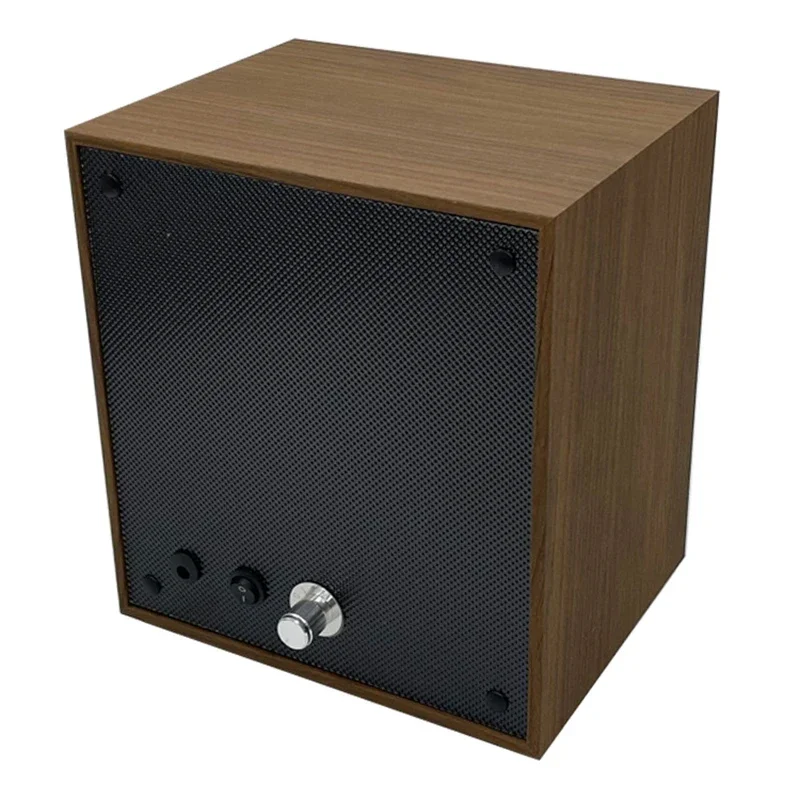Luxury Automatic Watch Winder Box with LED Ambient Light, Black Walnut Wood Finish Mechanical Watch Storage Case, Dustproof Secure Collector Display Organizer for Automatic Timepieces and Jewelry 2