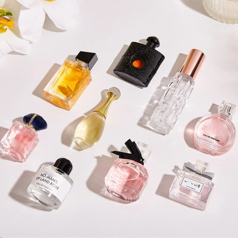 Luxury Unisex Perfume Bottle & Gift Box – Multi-Material Crystal, Glass, Ceramic, Acrylic, Wood & Metal Spray Container with Weighted Base and Plush-Lined Compact Packaging for Travel, Display, and Premium Gifting - 图片 4