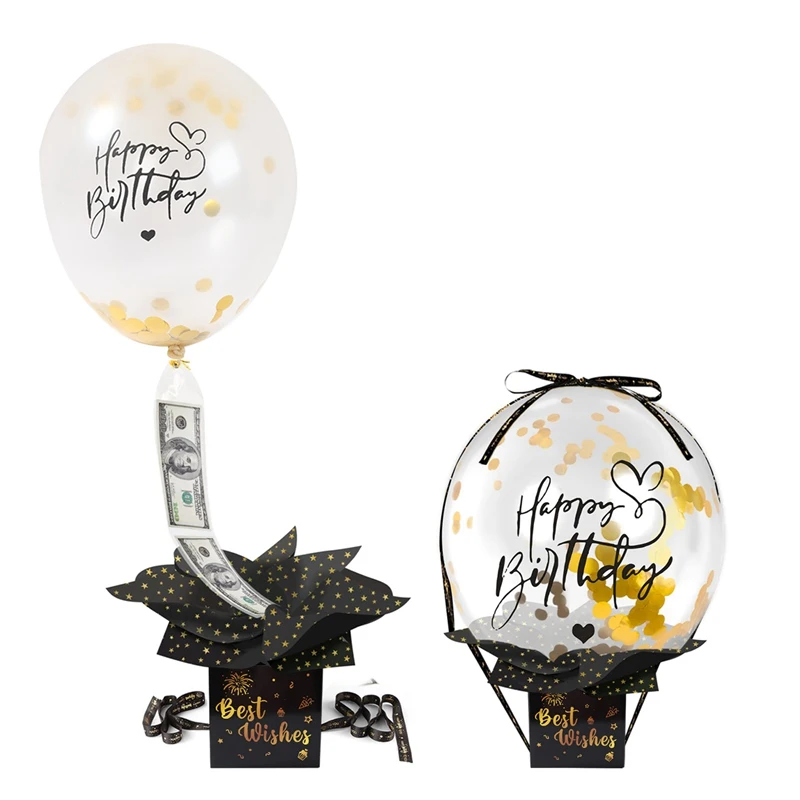 Birthday Money Gift Boxes with Pull-Out Happy Birthday Card, Fun Cash Surprise Packaging for Kids and Adults, Creative Party Favor Box for Birthday Celebrations, Durable and Reusable Paper Boxes 11