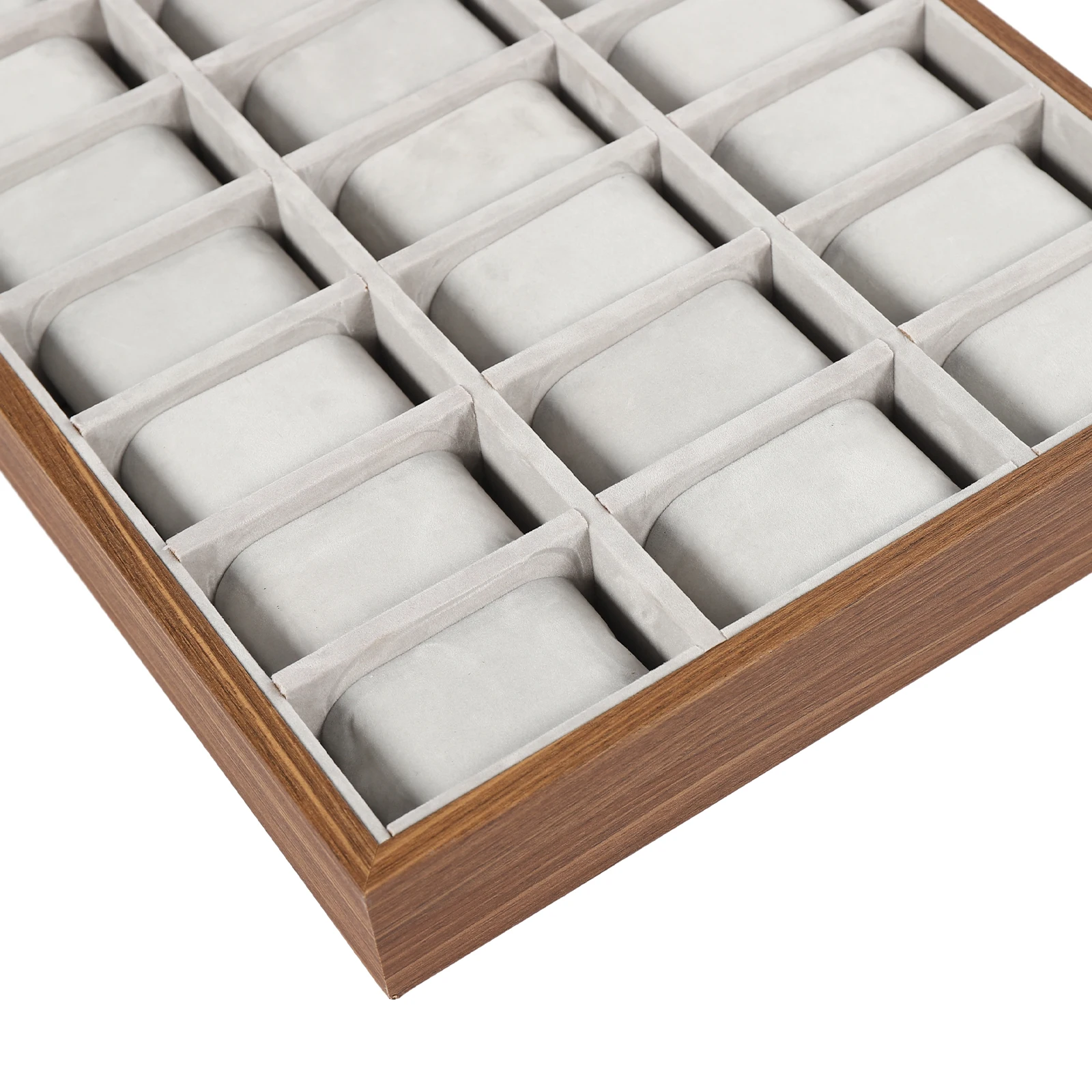 30/24-Compartment Watch Box: Ideal Storage and Display for Collectors, Organize and Showcase Your Watch Collection in Style (复制) 3