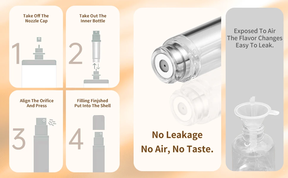 5ml PU Leather Mini Atomizer Spray Bottle, Travel-Friendly Refillable Metal Perfume Container with Bottom Filling, Tight Sealing, Portable Cosmetic Liquid Storage for Boarding or Daily Use