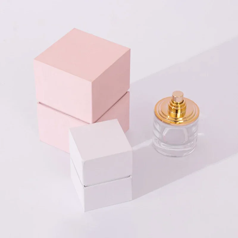 200PCS Custom Printed Packaging Boxes for Cosmetics, Candles, Perfumes, and Gifts with Personalized Logo, Wholesale Small Business Bulk Foldable Cardboard Boxes, Elegant Gift Packaging Solutions for Retail and Events - 图片 2