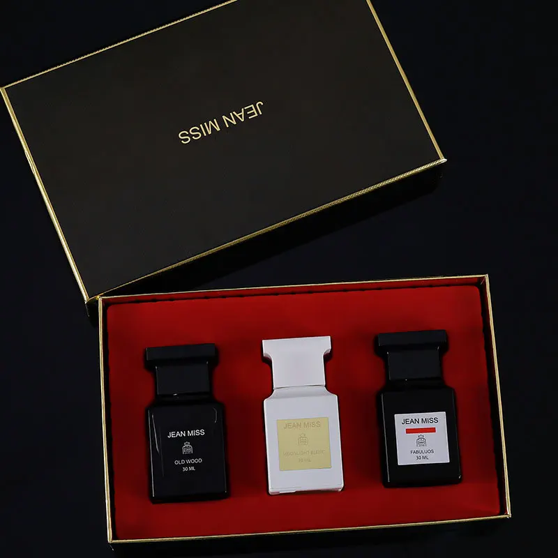 3PCS 90ML Men's Perfume Bottle Set with Fine Mist Spray and Luxury Gift Boxes, Multiple Material Options Including Glass, Acrylic, PET or Metal, Fresh and Long-Lasting Cologne Fragrance for Retail, Gifting, and Factory Direct Orders - 图片 6