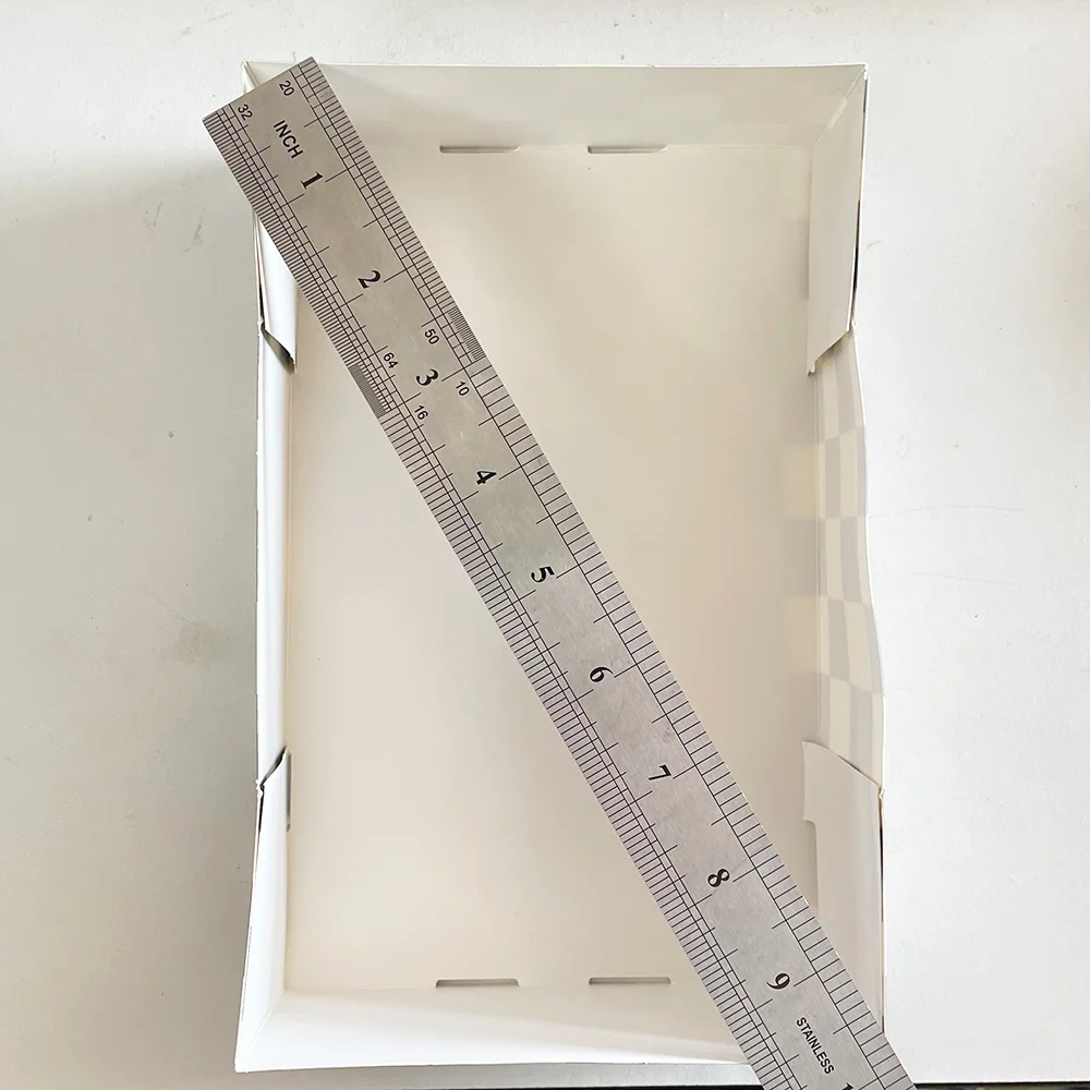 Checkered Paper Food Trays Black and White Disposable Popcorn Hot Dog French Fries Nacho Chip Snack Basket Boats Classic Racing Theme Serving Plates for Birthday Party Supplies Catering Events 1