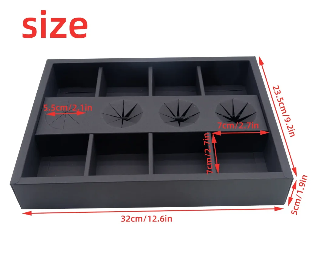 10PCS White Paper Food Display Boxes with Dividers, Multi-Compartment Takeaway Packaging for Brunch, Snacks, Candy, Pastries, Eco-Friendly Disposable Container for Parties, Catering, Picnic, Gift Presentation - 图片 6