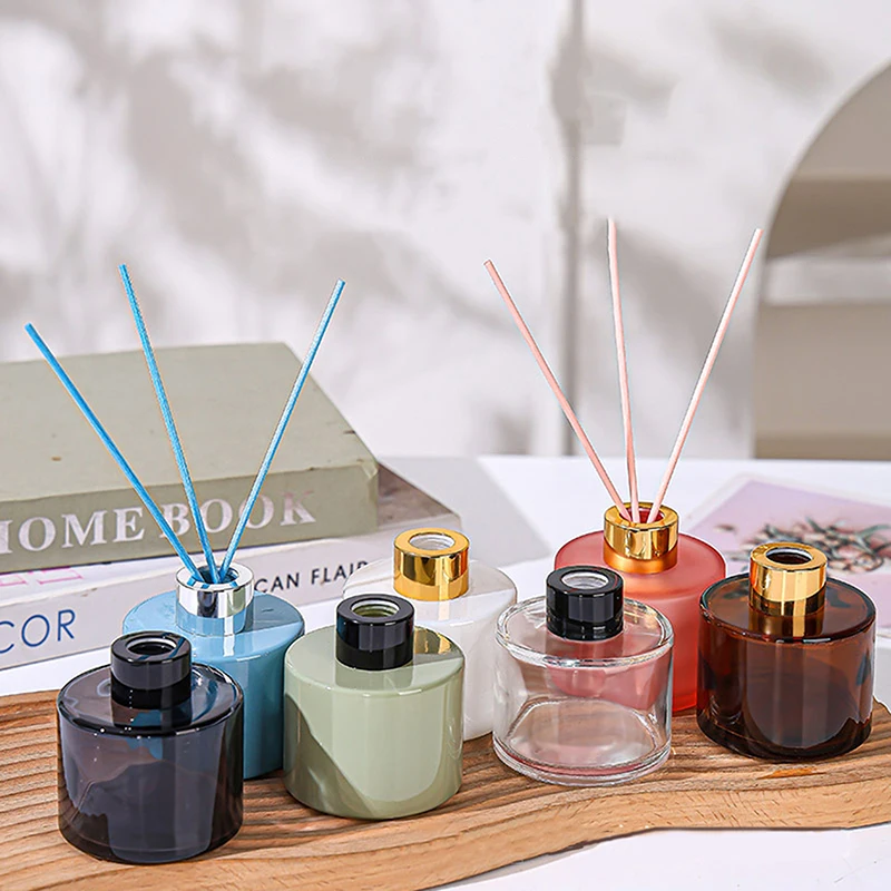 150ml Refillable Glass Diffuser and Perfume Bottles – Empty Fragrance Containers for Essential Oils, Aromatherapy, Home Decor, Stress Relief, Cosmetic Storage, Elegant and Reusable 4