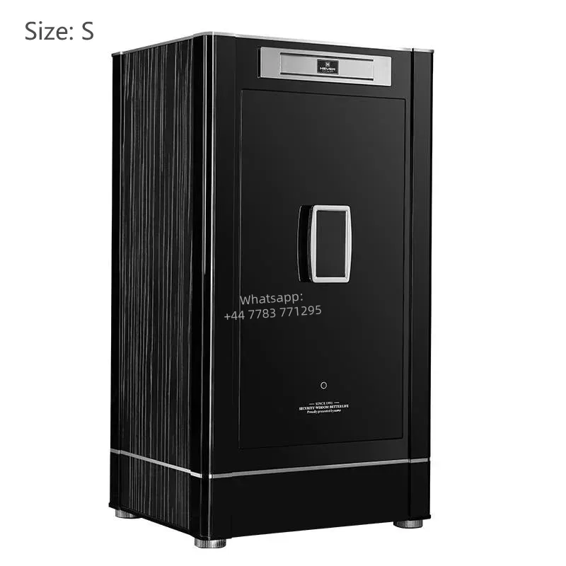 Luxury Leather Watch Winder Safe with 4-Slot Storage, Fingerprint Unlock, Fireproof &am... - SKU LAWW1820 - UGI Packaging