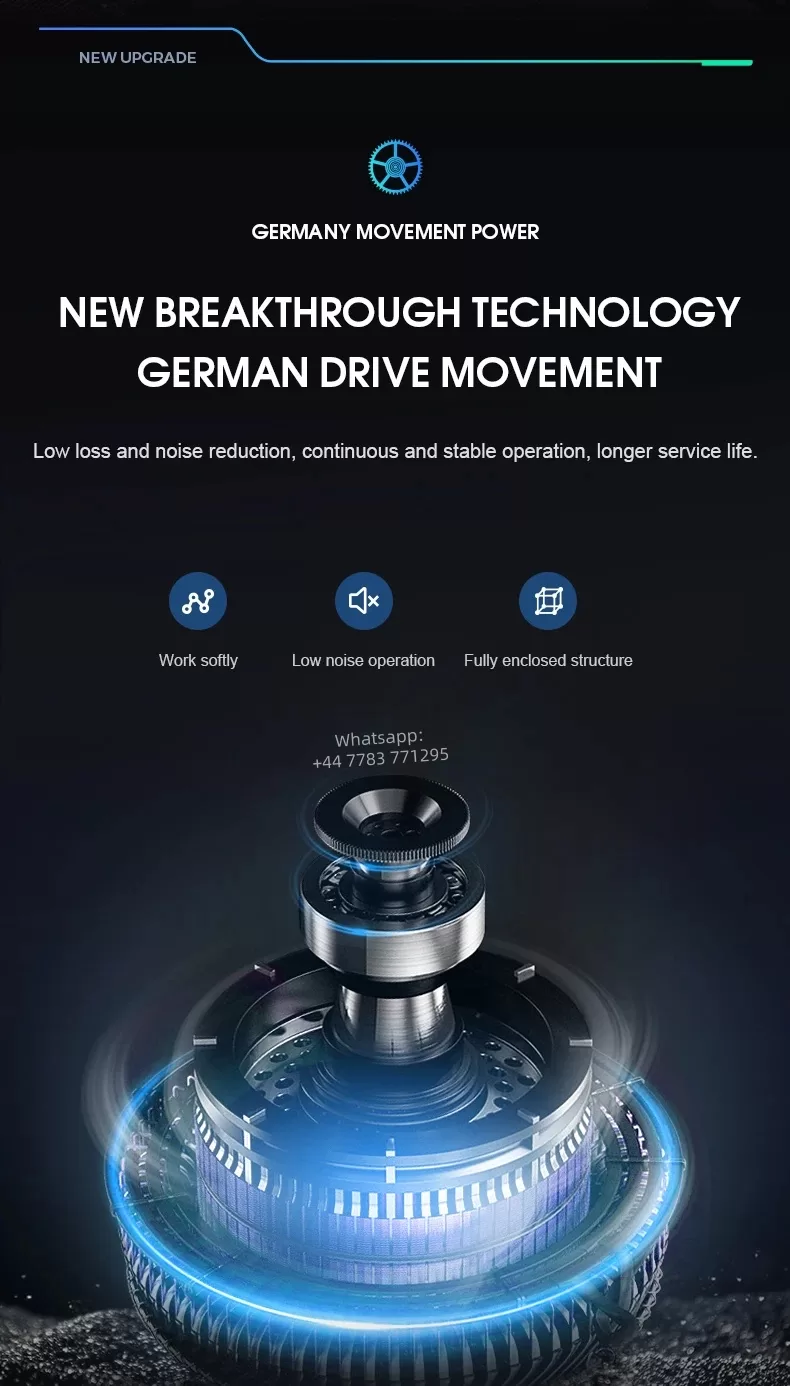 Luxury 4-Slot Automatic Watch Winder with Silent Mabuchi Motor, Touch Screen Display, W... - SKU LAWW1026 - UGI Packaging