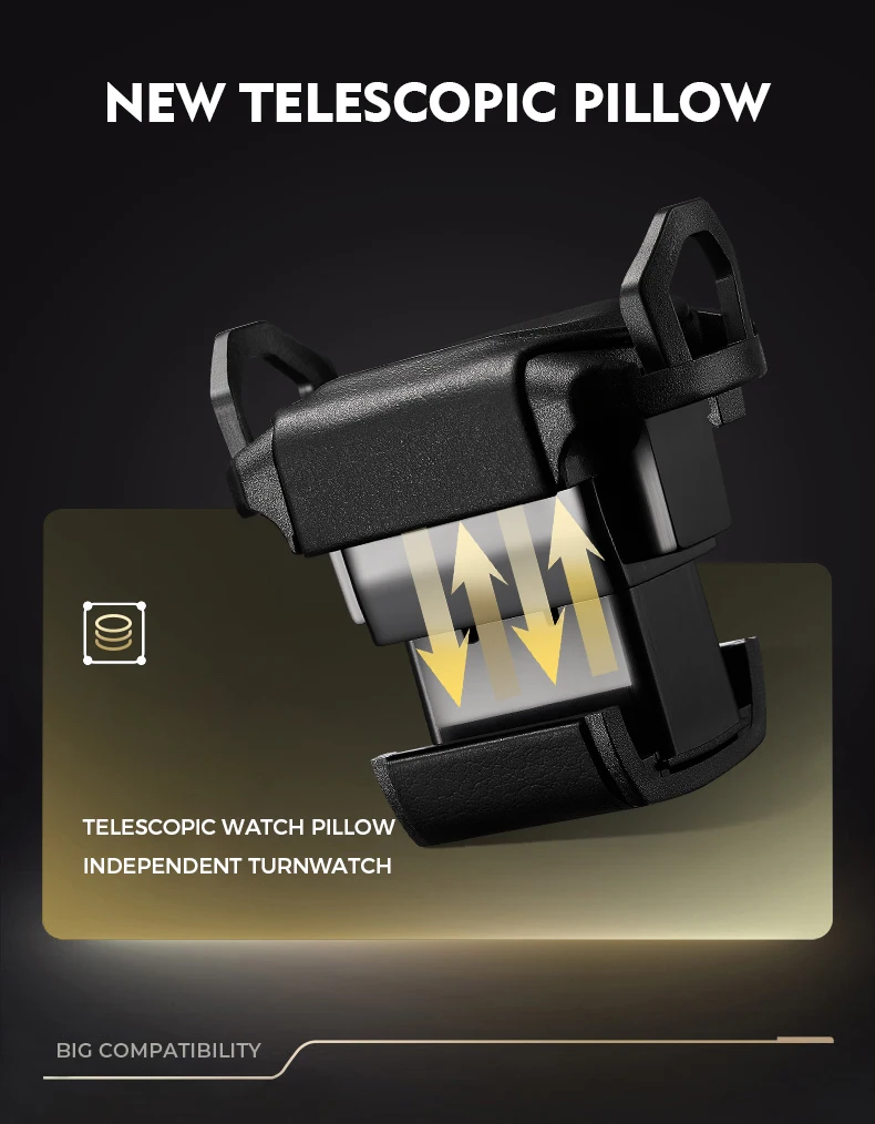 Luxury 4-Slot Automatic Watch Winder with Fingerprint Unlock, Touchscreen Control, Interior LED Backlight, Sustainable Wood & Leather Design, Silent Japanese Motors, OEM/ODM Customization, CE & EPR Certified 10