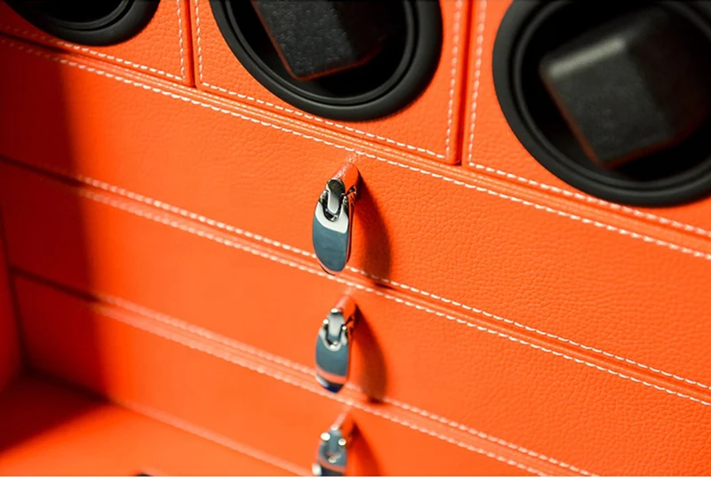 Automatic Watch Winder Safe Box with 6/9/12 Slots, Intelligent Rotation Programs 650–1950 TPD, Carbon Steel Hidden Strongbox with Fingerprint Unlock, Digital Code, Key Access, Alarm and Security Glass 1