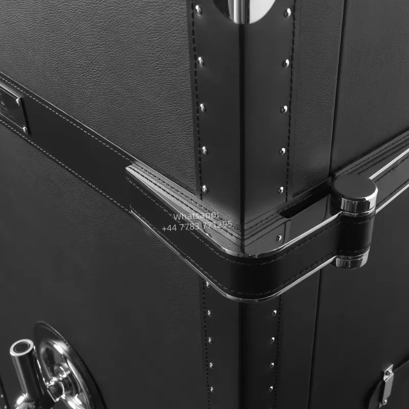 Luxury Fingerprint Safe with Double Watch Winder for 4/6/8/12/24 Timepieces, Fireproof ... - SKU LAWW1642 - UGI Packaging