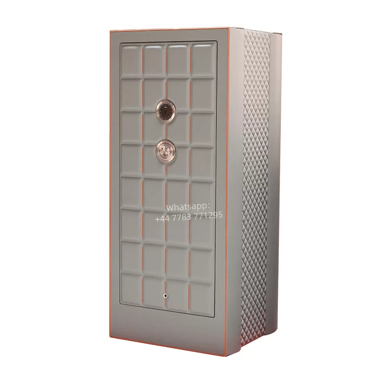Premium 6,9,12-Slot Automatic Watch Winder Safe Box with Fingerprint, Digital Password & Key Unlock, High-End Steel Strongbox with Leather Suede Interior, Fireproof Jewelry Cabinet for Luxury Watch Storage - 图片 7