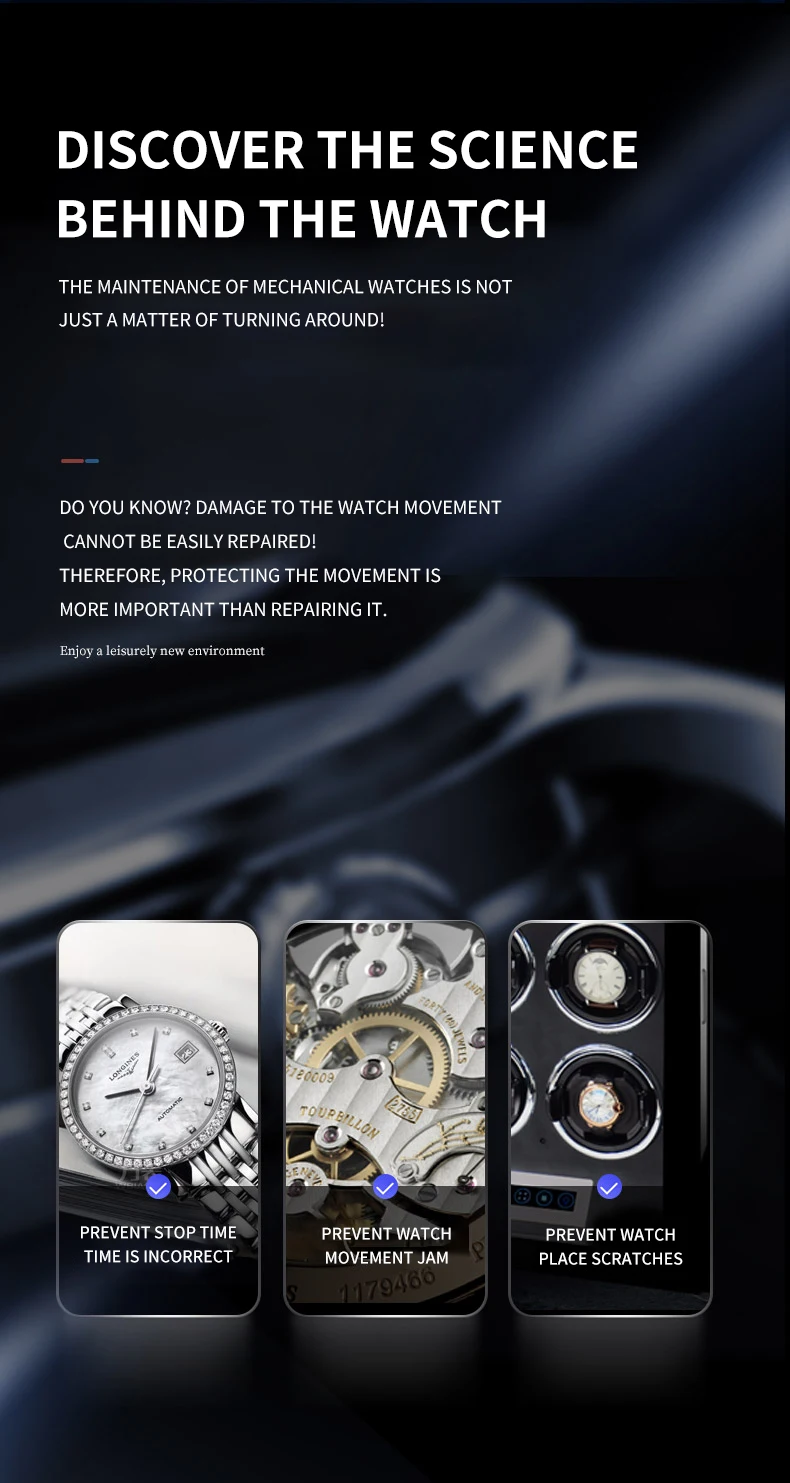 Luxury 24-30 Slot Automatic Watch Winder Safe Box with Fingerprint Lock, Touch Screen, Remote Control, Suede Interior, Water and Shock Resistant MDF Case, Sustainable Storage Cabinet for Watch Collectors 2