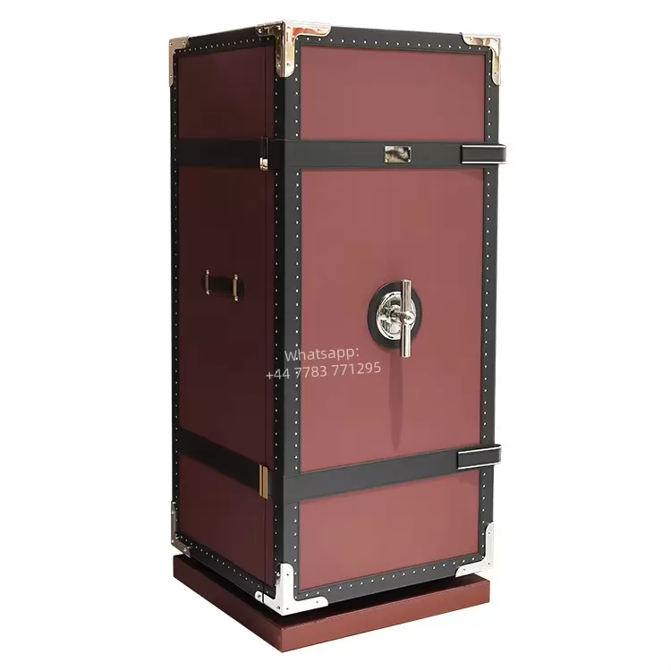 Luxury Fingerprint Safe with Double Watch Winder for 4/6/8/12/24 Timepieces, Fireproof Jewelry and Cash Cabinet, Secure Storage for Gold, Patents and Valuables, OEM & ODM Orders Supported - 图片 6