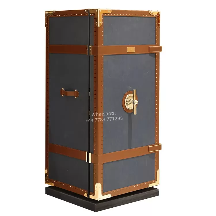 Luxury Fingerprint Safe with Double Watch Winder for 4/6/8/12/24 Timepieces, Fireproof Jewelry and Cash Cabinet, Secure Storage for Gold, Patents and Valuables, OEM & ODM Orders Supported - 图片 3