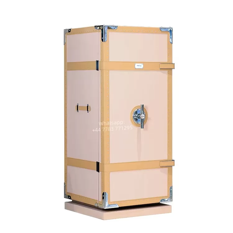 Luxury Fingerprint Safe with Double Watch Winder for 4/6/8/12/24 Timepieces, Fireproof Jewelry and Cash Cabinet, Secure Storage for Gold, Patents and Valuables, OEM & ODM Orders Supported - 图片 2