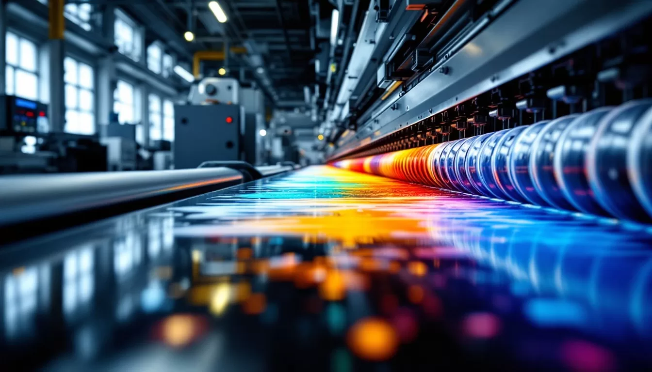 Thermal transfer printing benefits infographic showing 20-piece MOQ advantage, 16.7M colors capability, 4H-6H durability testing, and 90% consumer preference for sustainable packaging over traditional screen printing limitations