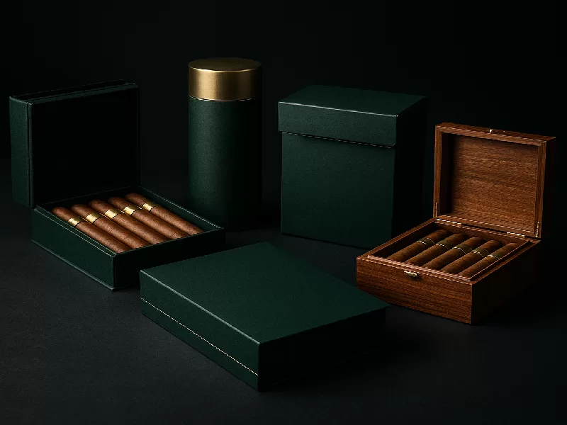 cigar gift box design prototyping process UGI Packaging structural engineering