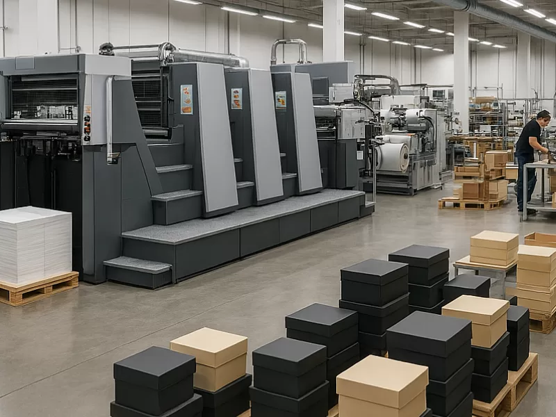 UGI Packaging factory Guangzhou production line cigar gift box manufacturing