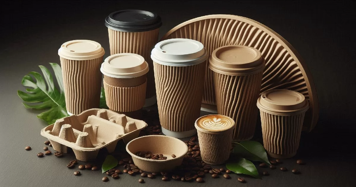 custom cup sleeve manufacturer UGI Packaging corrugated kraft paper coffee cup sleeve OEM Guangzhou